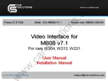 Preview for 1 page of Car Solutions QVL-MB08Q-V7.1 User Manual