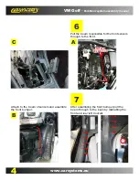 Предварительный просмотр 4 страницы Car-Systems Parktronic system Volkswagen Golf MK7 Assembly Manual