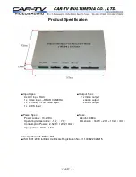 Preview for 3 page of Car-Tv MBZ-324 User Manual