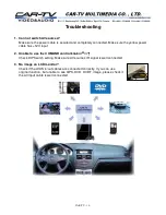 Preview for 14 page of Car-Tv MBZ-324 User Manual