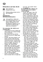 Preview for 8 page of CARAMBA CP-WDE 2012 Inox Translation Of The Original Instructions For Use