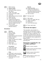 Preview for 17 page of CARAMBA CP-WDE 2012 Inox Translation Of The Original Instructions For Use