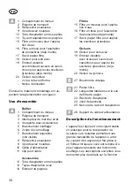 Preview for 38 page of CARAMBA CP-WDE 2012 Inox Translation Of The Original Instructions For Use