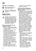 Preview for 62 page of CARAMBA CP-WDE 2012 Inox Translation Of The Original Instructions For Use