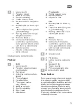 Preview for 71 page of CARAMBA CP-WDE 2012 Inox Translation Of The Original Instructions For Use