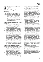 Preview for 73 page of CARAMBA CP-WDE 2012 Inox Translation Of The Original Instructions For Use