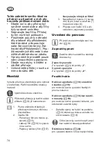 Preview for 74 page of CARAMBA CP-WDE 2012 Inox Translation Of The Original Instructions For Use