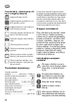 Preview for 82 page of CARAMBA CP-WDE 2012 Inox Translation Of The Original Instructions For Use