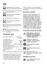 Preview for 92 page of CARAMBA CP-WDE 2012 Inox Translation Of The Original Instructions For Use