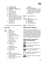 Preview for 101 page of CARAMBA CP-WDE 2012 Inox Translation Of The Original Instructions For Use