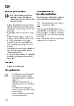 Preview for 106 page of CARAMBA CP-WDE 2012 Inox Translation Of The Original Instructions For Use