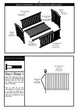 Предварительный просмотр 4 страницы caramia furniture Bella crib Assembly Instruction Manual