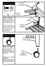 Предварительный просмотр 6 страницы caramia furniture Bella crib Assembly Instruction Manual