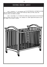 Предварительный просмотр 8 страницы caramia furniture Bella crib Assembly Instruction Manual