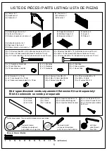 Предварительный просмотр 5 страницы caramia furniture BLAIR CRIB 3-1 CONVERTIBLE Assembly Instructions Manual