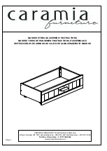 caramia furniture MADDOX STORAGE Assembly Instructions preview