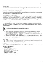 Preview for 16 page of Carat A-2012 Operating Instructions Manual