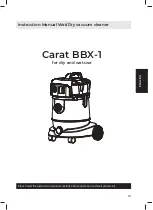 Предварительный просмотр 19 страницы Carat BBX-1 Operating Manual