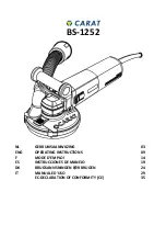 Предварительный просмотр 1 страницы Carat BS-1252 Operating Instructions Manual