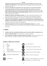 Предварительный просмотр 21 страницы Carat BS-1255 Manual