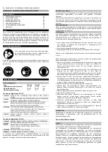 Preview for 6 page of Carat Dustcatch 125 Operating Instructions Manual