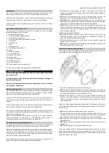 Предварительный просмотр 13 страницы Carat Dustcatch 125 Operating Instructions Manual