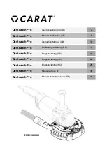 Carat Dustcatch Pro DPSK180000 Instruction Manual preview