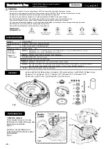 Предварительный просмотр 22 страницы Carat Dustcatch Pro DPSK180000 Instruction Manual