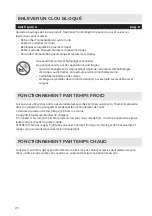 Предварительный просмотр 20 страницы Carat FACOMBI-3IN1-1 Operating Manual