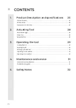 Предварительный просмотр 24 страницы Carat FACOMBI-3IN1-1 Operating Manual