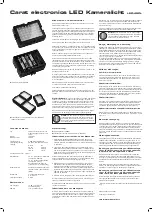 Preview for 1 page of Carat LED-48CL Quick Start Manual