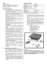 Предварительный просмотр 14 страницы Carat MICROCOUP 180 Instruction Manual