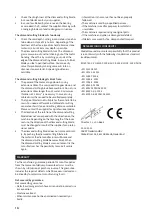 Предварительный просмотр 16 страницы Carat MZ-350 Instructions For Use Manual