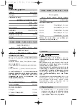 Preview for 8 page of Carat P-3500 Operating Instructions Manual