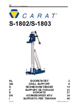 Carat S-1802 Manual preview