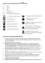 Предварительный просмотр 8 страницы Carat SL-1255 Safety Instructions