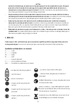 Предварительный просмотр 21 страницы Carat SL-1255 Safety Instructions