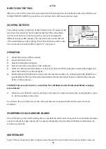 Предварительный просмотр 38 страницы Carat SL-1255 Safety Instructions