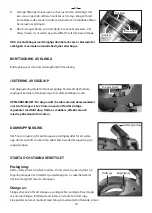 Предварительный просмотр 76 страницы Carat SL-1255 Safety Instructions