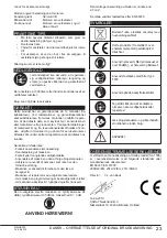 Предварительный просмотр 23 страницы Carat SL-1506 Instructions For Use Manual