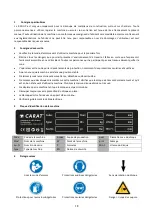 Preview for 18 page of Carat X-COUP Operating Instructions Manual