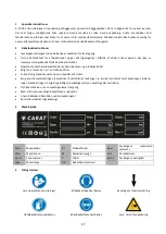 Preview for 47 page of Carat X-COUP Operating Instructions Manual