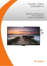 Предварительный просмотр 1 страницы Caratec Vision CAV320P-D User Manual