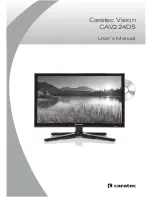 Preview for 1 page of Caratec CAV224DS User Manual