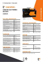 Preview for 37 page of Caratec CEB100B Installation & Operating Instructions Manual