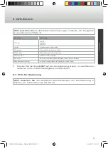 Preview for 37 page of Caratec Vision CAV196DSW User Manual