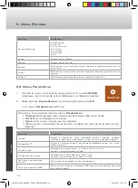 Preview for 114 page of Caratec Vision CAV196DSW User Manual