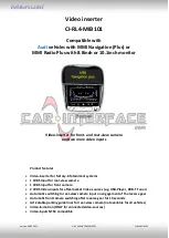 Caraudio-Systems CI-RL4-MIB101 Manual preview