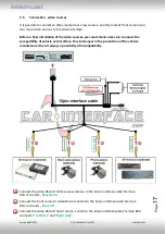 Предварительный просмотр 17 страницы Caraudio-Systems CI-RL4-MIB101 Manual