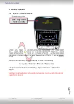 Предварительный просмотр 23 страницы Caraudio-Systems CI-RL4-MIB101 Manual